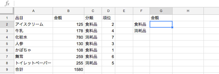 G2を選択